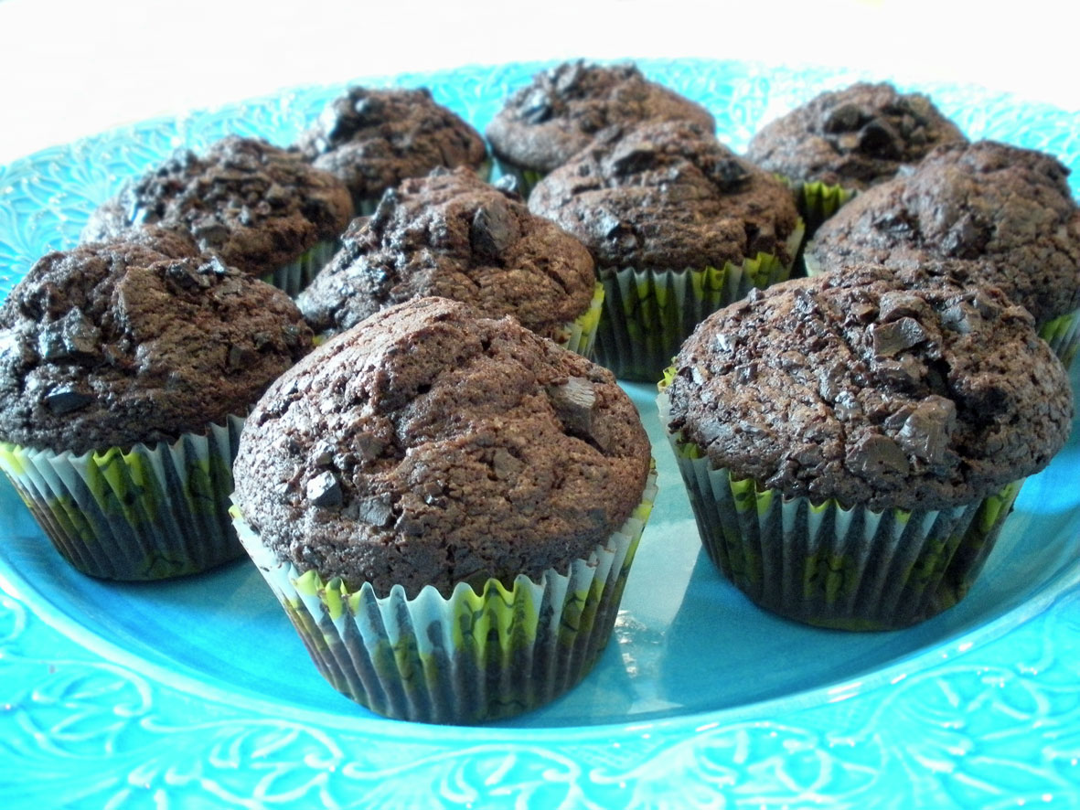 Recept favoriter, Vegetariskt Chokladmuffins recept leila